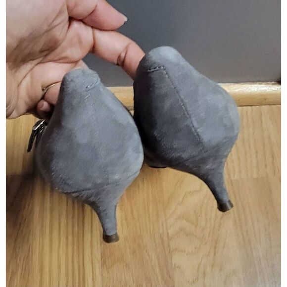 Vionic Kit Minnie Grey Suede Pump 6.5 - Picture 6 of 9